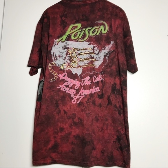 Poison | Graphic Band Tee NEW! - Picture 3 of 5